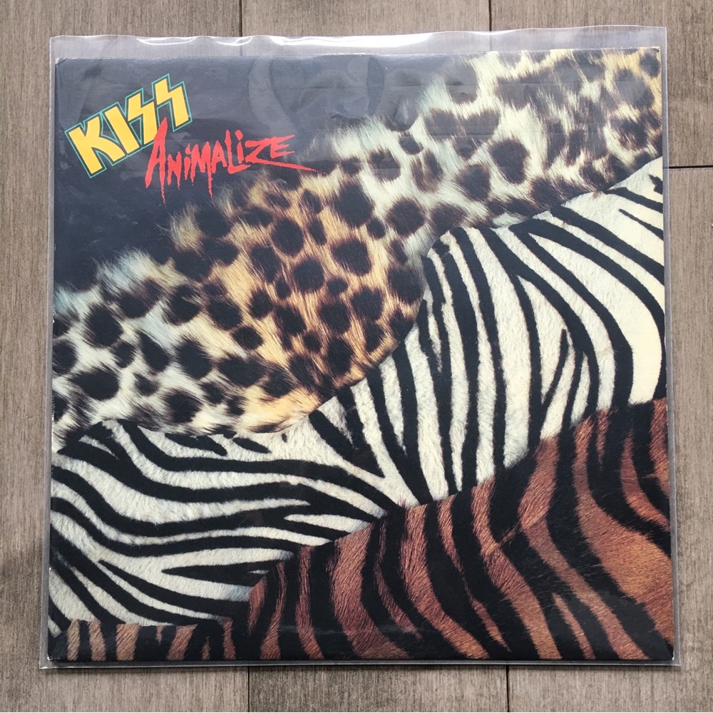 Kiss ‎– Animalize vinyl album ORIGINAL 1984 pressing